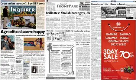 Philippine Daily Inquirer – August 02, 2013