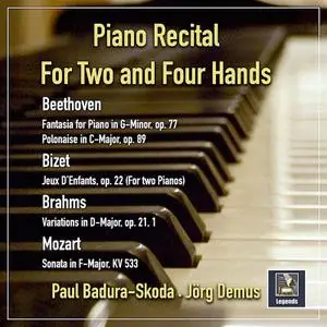 Paul Badura-Skoda - Piano Recital for Two and Four Hands (2021) [Official Digital Download]