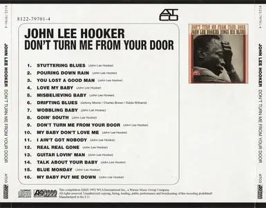 John Lee Hooker - Don't Turn Me From Your Door: John Lee Hooker Sings His Blues (1963) Remastered Reissue 2012