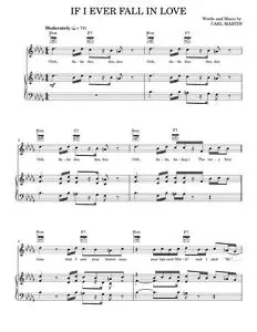 If I Ever Fall In Love - Pentatonix, Shai (Piano-Vocal-Guitar)