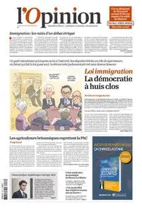 L’Opinion - 18 Décembre 2023