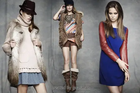 Stephanie Cherry - M&S Autumn-Winter 2011 Women's LookBook