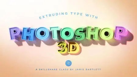 Extruding Type with Photoshop 3D