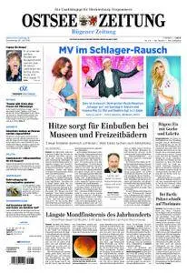 Ostsee Zeitung Rügen - 26. Juli 2018