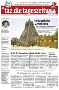 Tageszeitung TAZ vom 2 Juli 2012