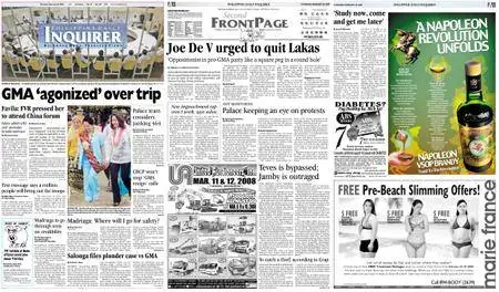 Philippine Daily Inquirer – February 28, 2008