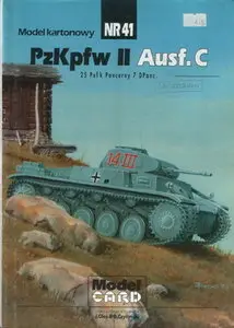 ModelCard 041 Pz.Kpfw II Ausf.C (Panzer II) [Paper model]