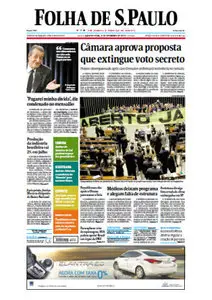 Jornal Folha de São Paulo - 4 de setembro de 2013 - Quarta