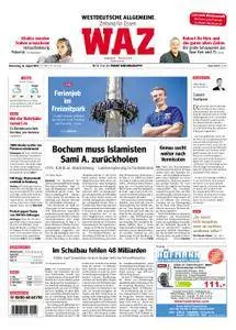 WAZ Westdeutsche Allgemeine Zeitung Essen-West - 16. August 2018
