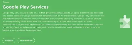 Teamtreehouse - Google Play Services