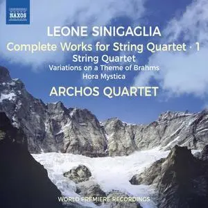 Archos Quartet - Sinigaglia: Complete Works for String Quartet, Vol. 1 (2020)