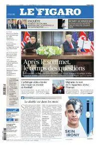 Le Figaro du Mercredi 13 Juin 2018