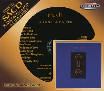 Rush - Counterparts (1993) [Audio Fidelity 2013] PS3 ISO + DSD64 + Hi-Res FLAC