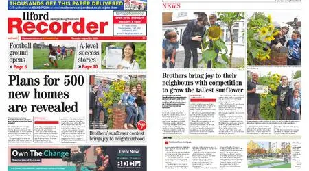 Wanstead & Woodford Recorder – August 20, 2020