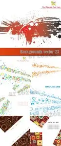 Backgrounds vector 23