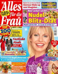 Alles für die Frau – 18. Dezember 2015