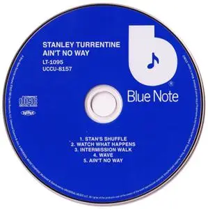 Stanley Turrentine - Ain't No Way (1981) [2021, Japan]