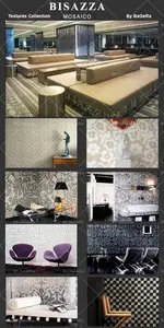 Bisazza MOSAICO : Texture of Ceramic and Tiles For 3D