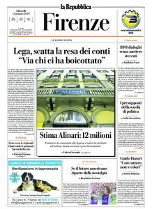 la Repubblica Firenze – 13 giugno 2019