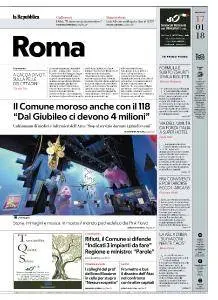 la Repubblica Roma - 17 Gennaio 2018