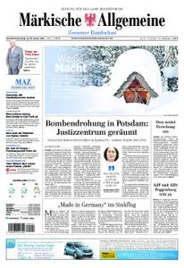 Märkische Allgemeine Zossener Rundschau - 12. Januar 2019