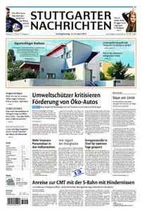Stuttgarter Nachrichten Blick vom Fernsehturm - 12. Januar 2019