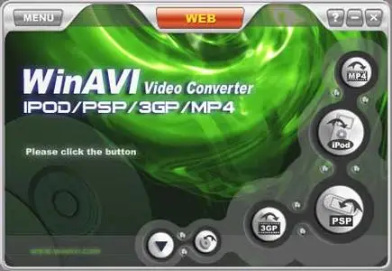 WinAVI 3GP-MP4-PSP-iPod Video Converter v.2.2