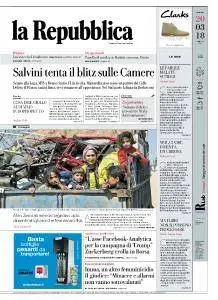 la Repubblica - 20 Marzo 2018