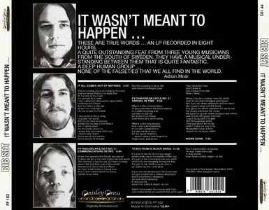 BIB Set - It Wasn’t Meant To Happen... (1969) [2015, Remastered]