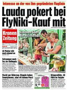 Kronen Zeitung Tirol - 27. August 2017