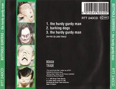 Butthole Surfers - The Hurdy Gurdy Man (1990) [Reuploaded]