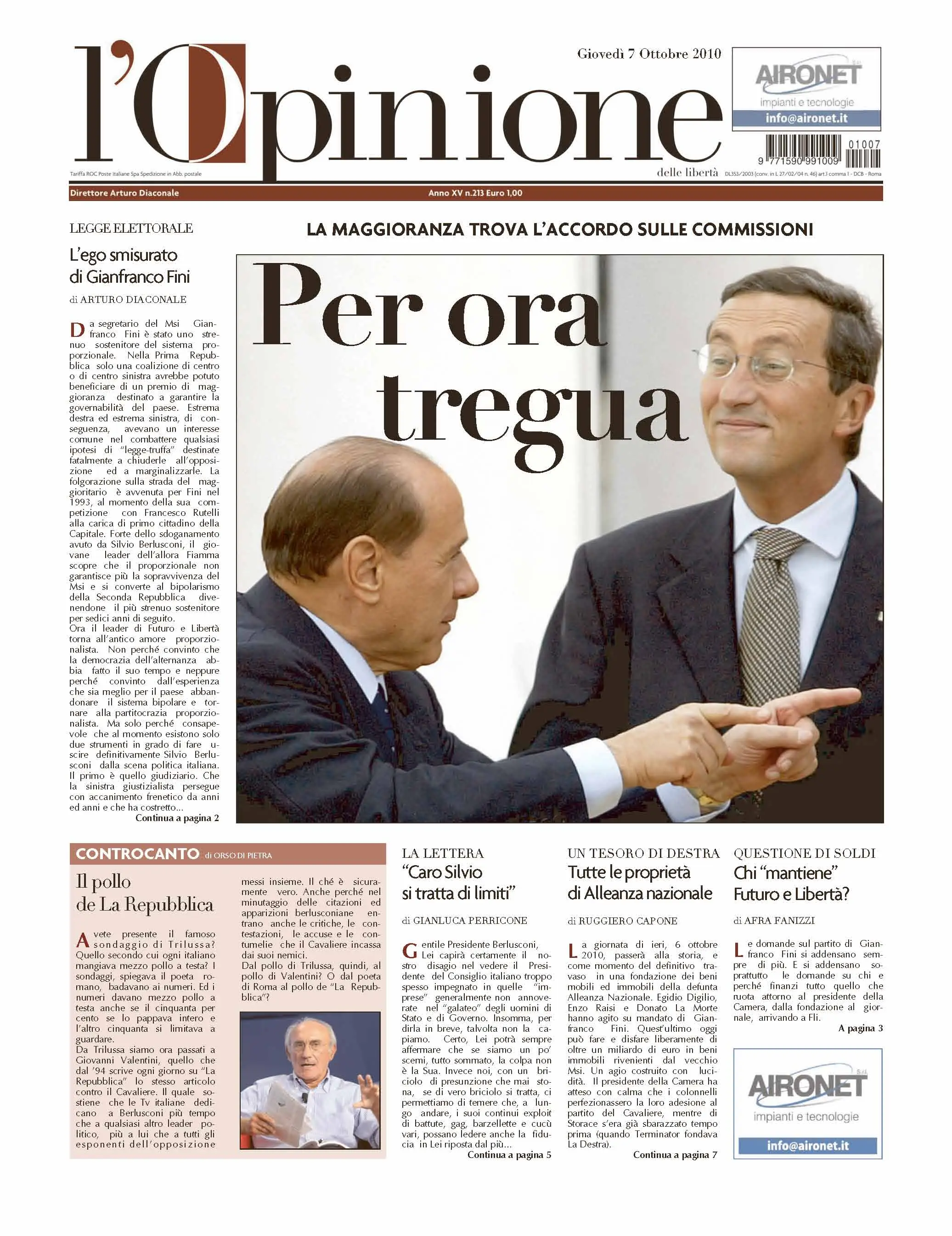 L'Opinione 07.10.2010