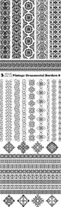 Vectors - Vintage Ornamental Borders 8