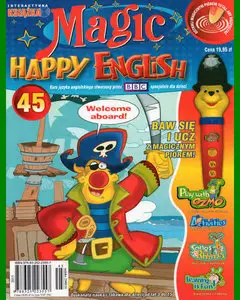 ENGLISH COURSE • Magic Happy English 45 • BOOK with VIDEO (2015)