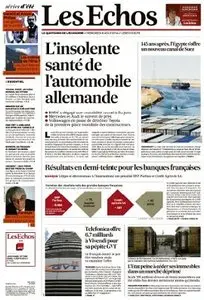 Les Echos du Mercredi 06 Août 2014