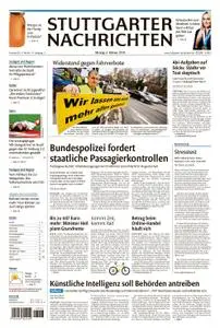 Stuttgarter Nachrichten Blick vom Fernsehturm - 04. Februar 2019