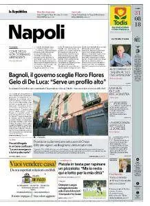 la Repubblica Napoli - 31 Agosto 2018