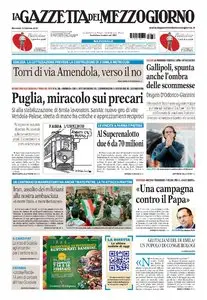 GAZZETTA DEL MEZZOGIORNO 10 FEBBRAIO 2010