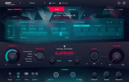 UJAM VIrtual Guitarist CARBON v1.0.1 WiN