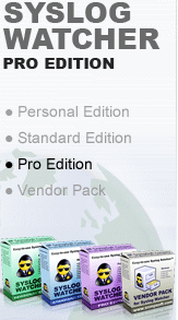 Syslog Watcher Pro 2.5.0.370 & Vendor Pack 1.5.1