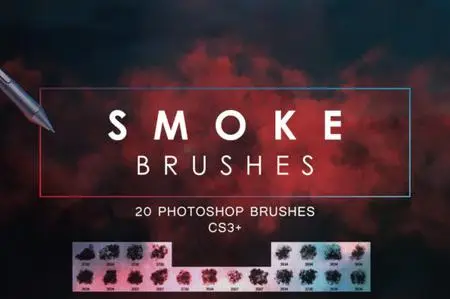 20 Smoke Photoshop Brushes