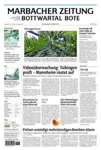 Marbacher Zeitung - 19. Oktober 2017
