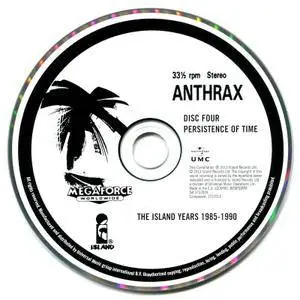 Anthrax - Aftershock: The Island Years 1985-1990 (2013) [4CD Box Set]
