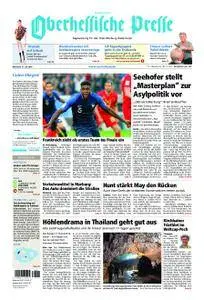 Oberhessische Presse Hinterland - 11. Juli 2018