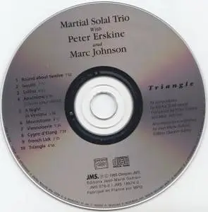 Martial Solal / Peter Erskine / Marc Johnson - Triangle (1995) {JMS}