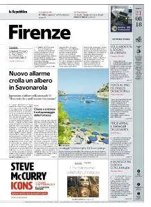 la Repubblica Firenze - 21 Agosto 2018