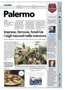 la Repubblica Palermo - 23 Dicembre 2018