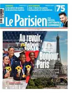 Le Parisien du Lundi 9 Août 2021