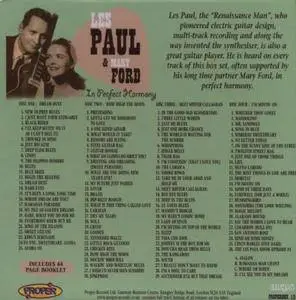 Les Paul & Mary Ford - In Perfect Harmony (4CD Box Set, 2007)