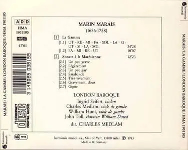 London Baroque, Charles Medlam - Marin Marais: La Gamme, Sonate à la Marésienne (1997)